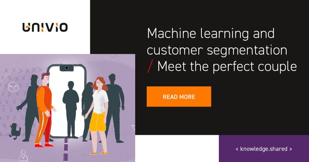 Customer segmentation with machine learning