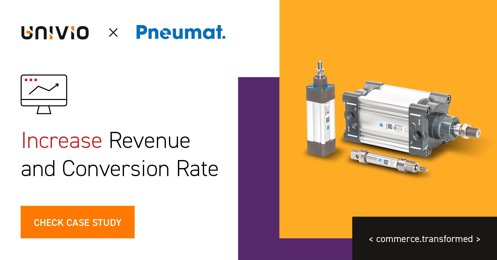 Increased revenue and conversion rate for Pneumat company