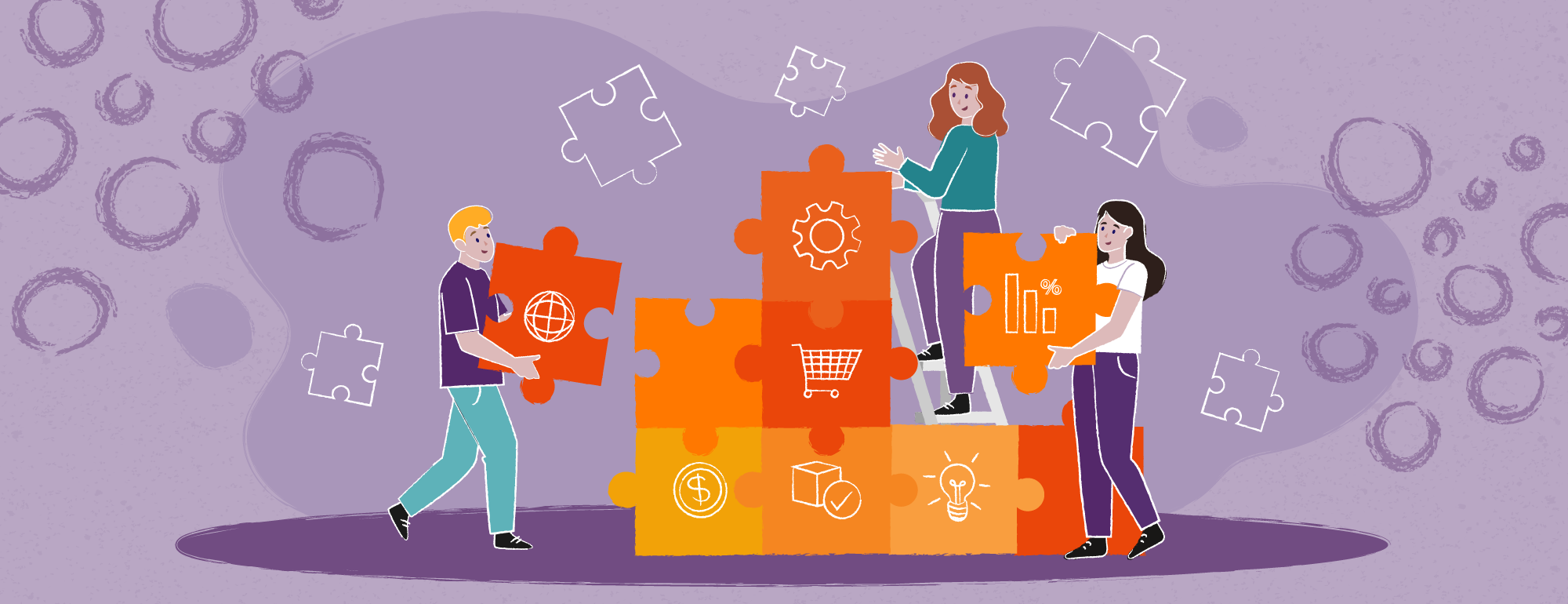 Composable Commerce Modules Illustration